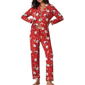 Women's Long Sleeve Pajamas - Soft Button-Down Sleepwear & Loungewear